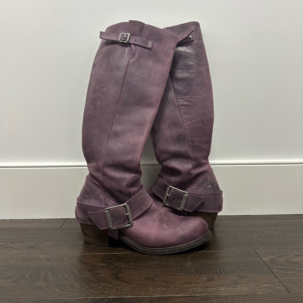 Fluevog Luna Purple